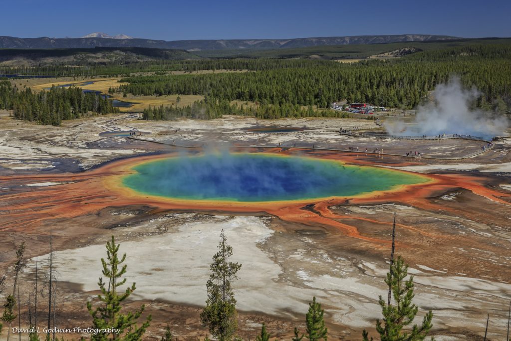 Grand Prismatic Pool - David L Godwin Photography